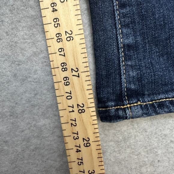 Paige Bootcut Jeans Womens Size 29 Dark Wash Blue Penrose Hidden Hills Mid Rise - Picture 12 of 13